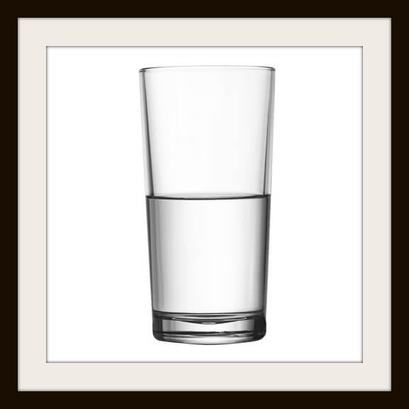 Monday Morning Motivation: Half Empty Or Half Full.. What’s Your Glass Look Like?