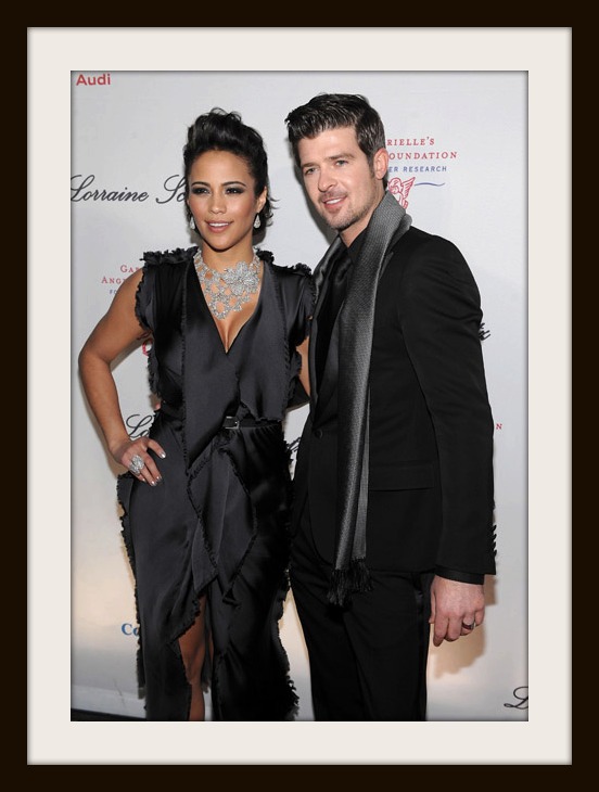 Top Talker: Surprise?—Robin Thicke And Paula Patton Separating (POLL)